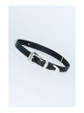 TOGA TOO Metal belt トーガ ファッション雑貨 ベルト ブラック【送料無料】