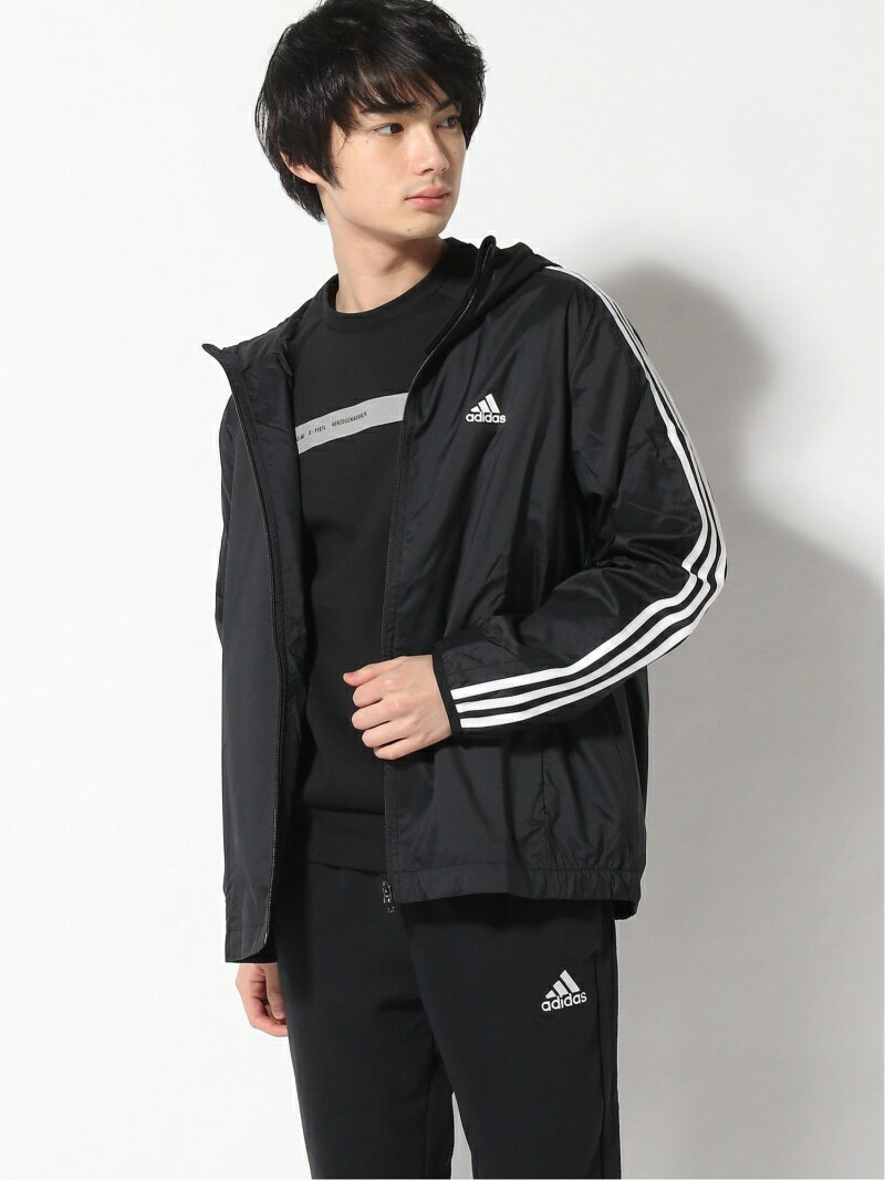 【SALE／30%OFF】adidas Sports Performance ウーブン ウインドブレーカー [Woven Windbreaker] アディダス アディダス コート/ジャケット コート/ジャケットその他 ブラック ホワイト レッド【RBA_E】【送料無料】