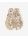 Bshop buntA | <別注>ビーチサンダル Beige (Marble) MEN ビショップ シューズ・靴 サンダル ベージュ【送料無料】