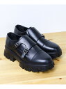 【SALE/20%OFF】LOVEHUNTER メンズ セットアップ ボリュームソールダブルモンクシューズ ☆1728 サンエーフットウェアー シューズ・靴 そ...
