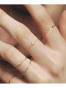 les bon bon les bon bon/adjustable diamond ring BOB513 BOB513 セットアップセブン アクセサリー・腕...