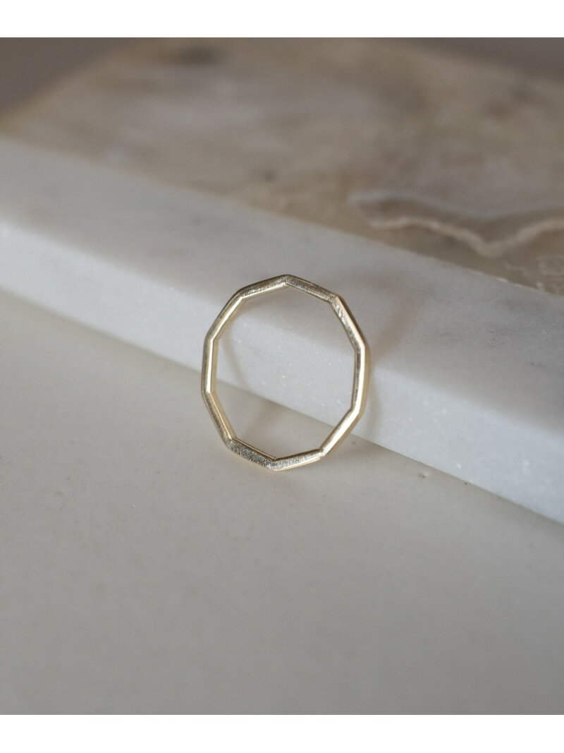 SENTI FINE RING ANGLE GD シルバー925*金メッキリング コンポジット アクセサリー・腕時計 リング・指輪 ゴールド【先行予約】*【送料無料】