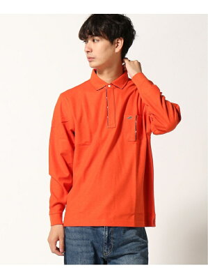 【SALE/30%OFF】CROCODILE CROCODILE/(M)ハニカム 共襟 ポロシャツ クロコダイル トップス ポロシャツ オレンジ グリーン グレー ネイビー【RBA_E】【送料無料】