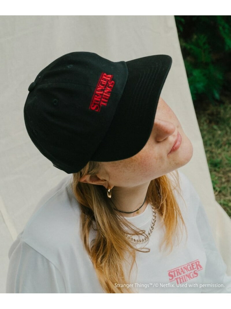 FREAK'S STORE Stranger Things Cap フリークスストア 帽子 キャップ ブラック ベージュのサムネイル