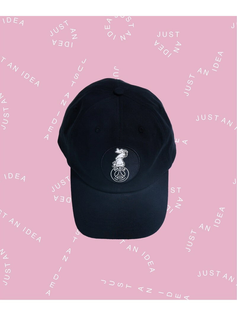 Paris Saint-Germain 【Le Petit Nicolas*PSG】 CAP エディフィス 帽子 キャップ ネイビー ホワイト【送料無料】