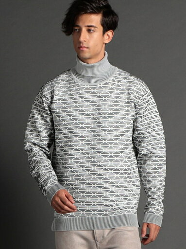 【SALE/30%OFF】NICOLE CLUB FOR MEN タートルネックニット ニコル トップス ニット レッド ホワイト ブラック【RBA_E】【送料無料】 【SALE/30%OFF】NICOLE CLUB FOR MEN タートルネックニット ニコル トップス ニット レッド ホワイト ブラック【RBA_E】【送料無料】