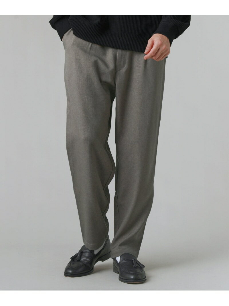 ALLOWED TO UNFOLD ラナテックレイテーパードパンツ カジュアル パンツ その他のパンツ ベージュ ホワイト ブラック【送料無料】