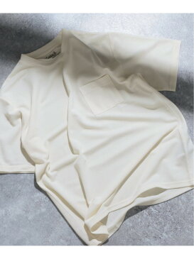 【SALE/50%OFF】B.C STOCK リネンコンサーフニットTシャツ ベーセーストック カットソー Tシャツ ネイビー ホワイト ブルー【RBA_E】