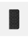 COACH 【公式】IPHONE 16 PRO フォリオ・シグネチャー キャンバス コーチ スマホグッズ・オーディオ機器 スマホ・タブレット・PCケース/カバー ベージュ【送料無料】