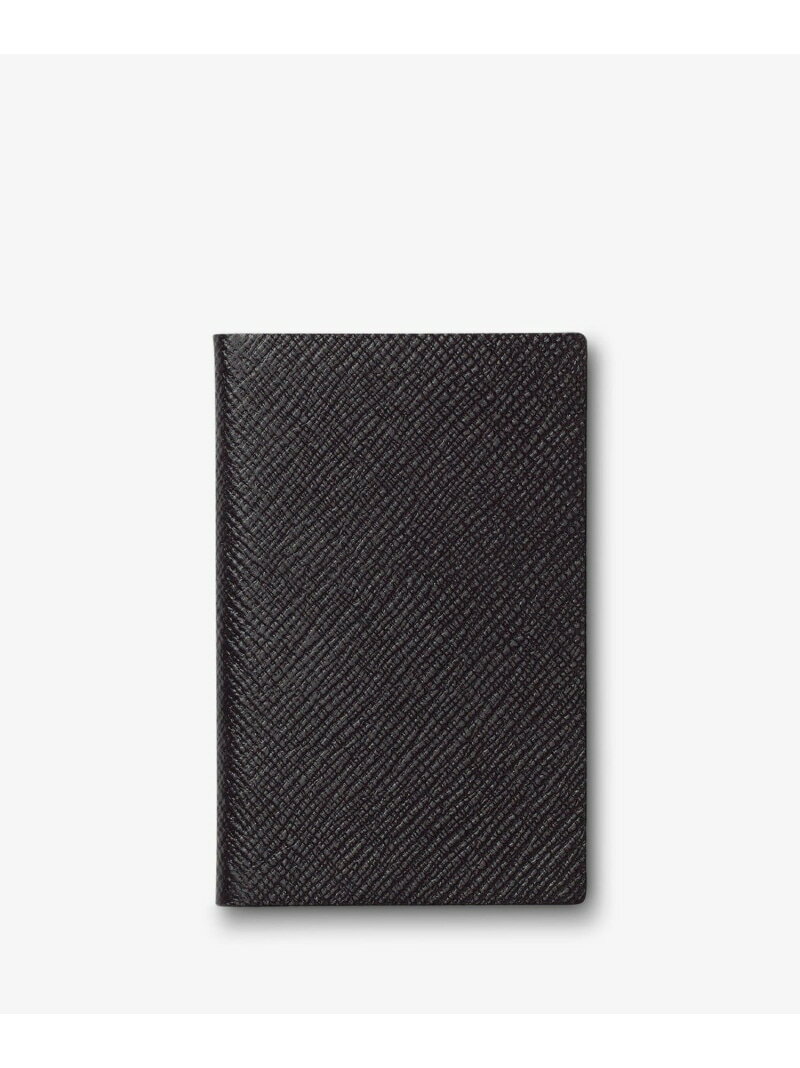 SMYTHSON Pastegrain Wafer Notebook スマイソン 文房具 手帳・メモ帳 ブラック【送料無料】