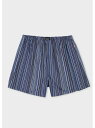 Paul Smith シグネチャーストライプ トランクス ポール・スミス インナー・ルームウェア その他のインナー・ルームウェア ブルー グレー レッド【送料無...