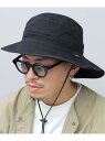 Basiquenti BASIQUENTI / ストレッチ コーデュラツイル アドベンチャーハット エー.エム.エス. 帽子 ハット ブラック グレー ベージュ...