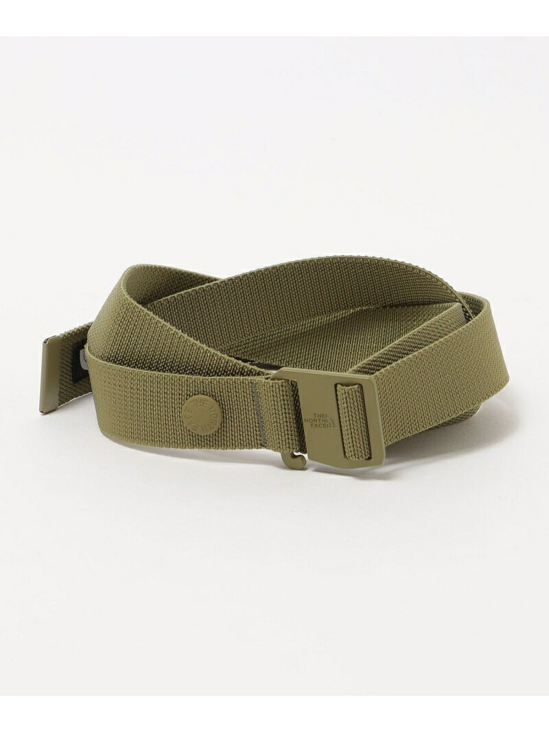 SHIPS THE NORTH FACE: NORTHTECH WEAVING BELT シップス ファッション雑貨 ベルト グリーン ブラック..