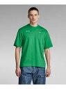【SALE/50%OFF】G-Star RAW 【公式ショップ】UNISEX BOXY BASE T-SHIRT/オーバーサイズベーシックT ジースターロゥ トップス カットソー・Tシャツ グリーン【RBA_E】