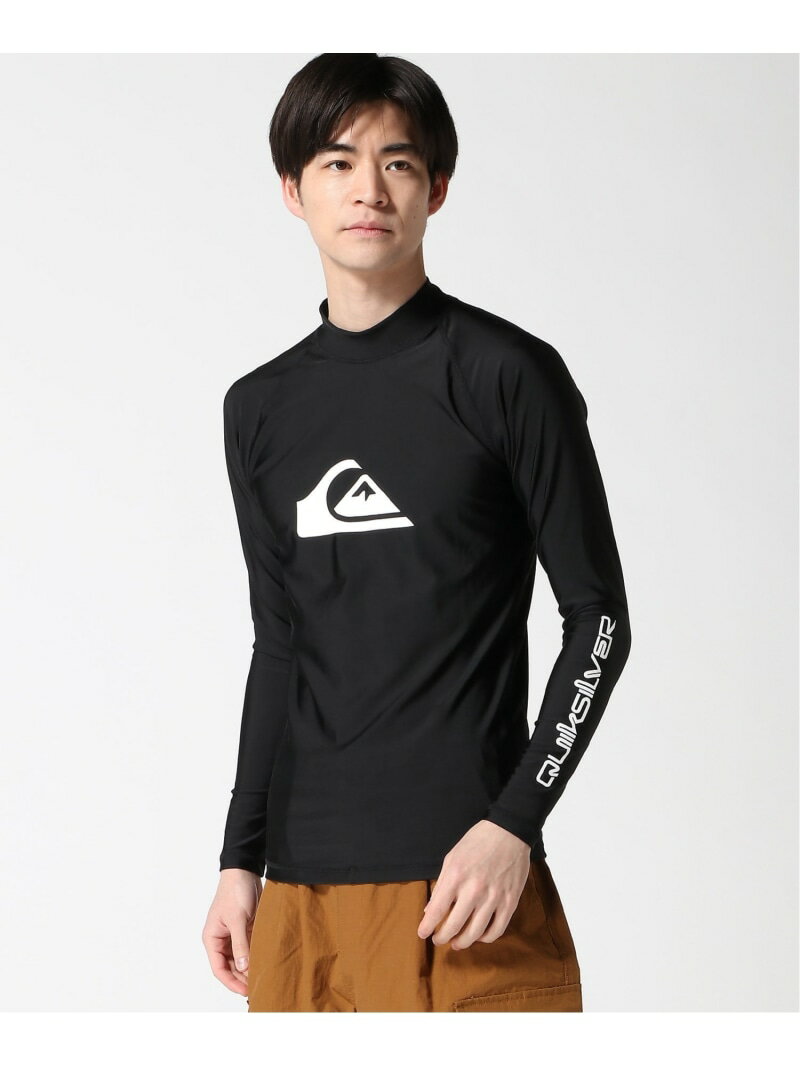 QUIKSILVER (M)ALL TIME LR åС ȥåץ åȥT ֥å ۥ磻ȡ̵