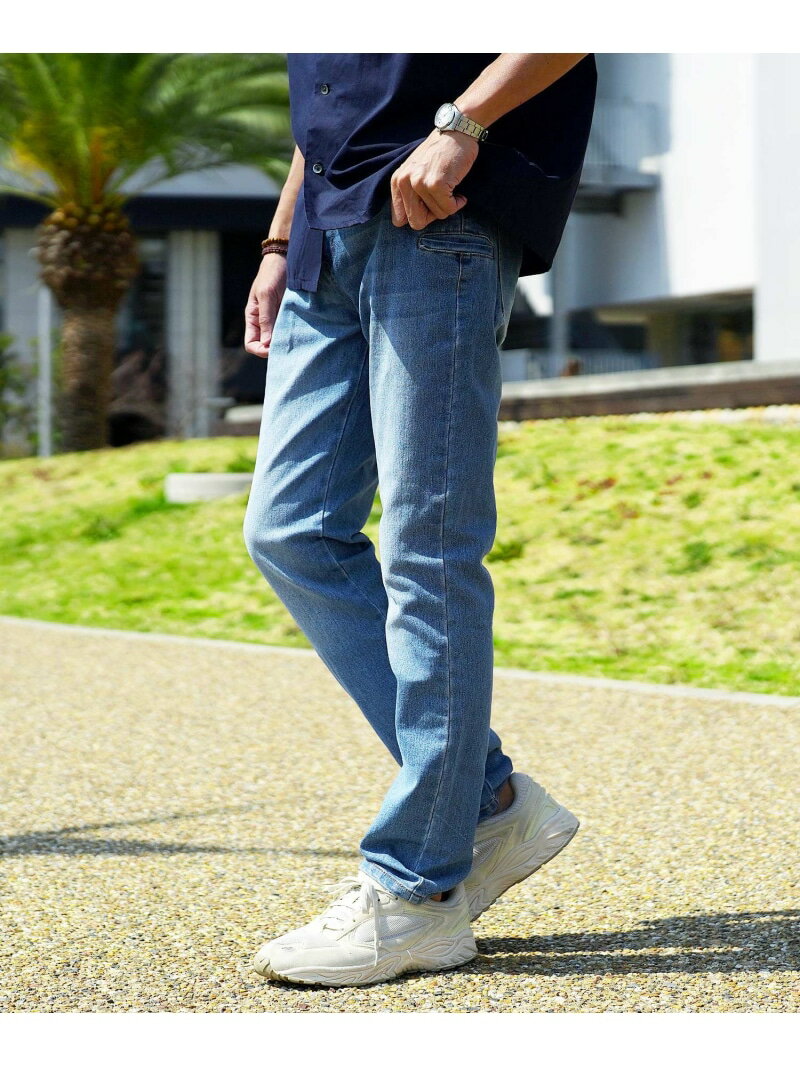 【SALE／4%OFF】JIGGYS SHOP SELECT モバイルポケット付ストレッチデニム ジギーズショップ パンツ ジ..