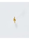 Phoebe 【金属アレルギー対応】プチノットピアス(片耳) ゴールド/サージカルステンレス ジュエルアディクト アクセサリー・腕時計 ピアス ゴールド