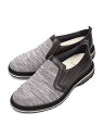 LANVIN en Bleu LANVIN en Bleu ニットスニーカーコンビネーションスリッポンシューズ マドラス シューズ・靴 その他のシューズ・靴 ネ...