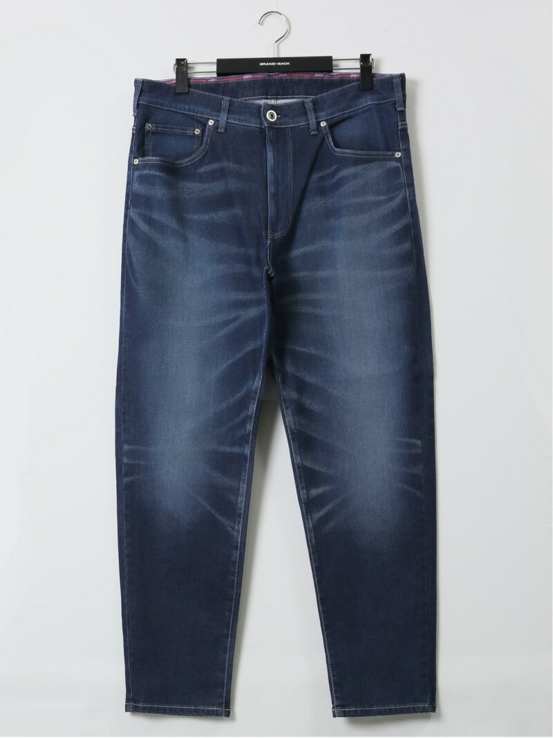 【SALE/20%OFF】GRAND-BACK 【大きいサイズ】エドウィン/EDWIN ジャージーズ レギュラーテーパードパンツ タカキュー パンツ ジーンズ・デニムパンツ ブルー ネイビー【RBA_E】【送料無料】