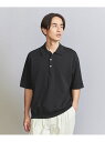 【SALE/50%OFF】BEAUTY&YOUTH UNITED ARROWS ガスコットン 3ボタン ポロニット ユナイテッドアローズ アウトレット トップス...