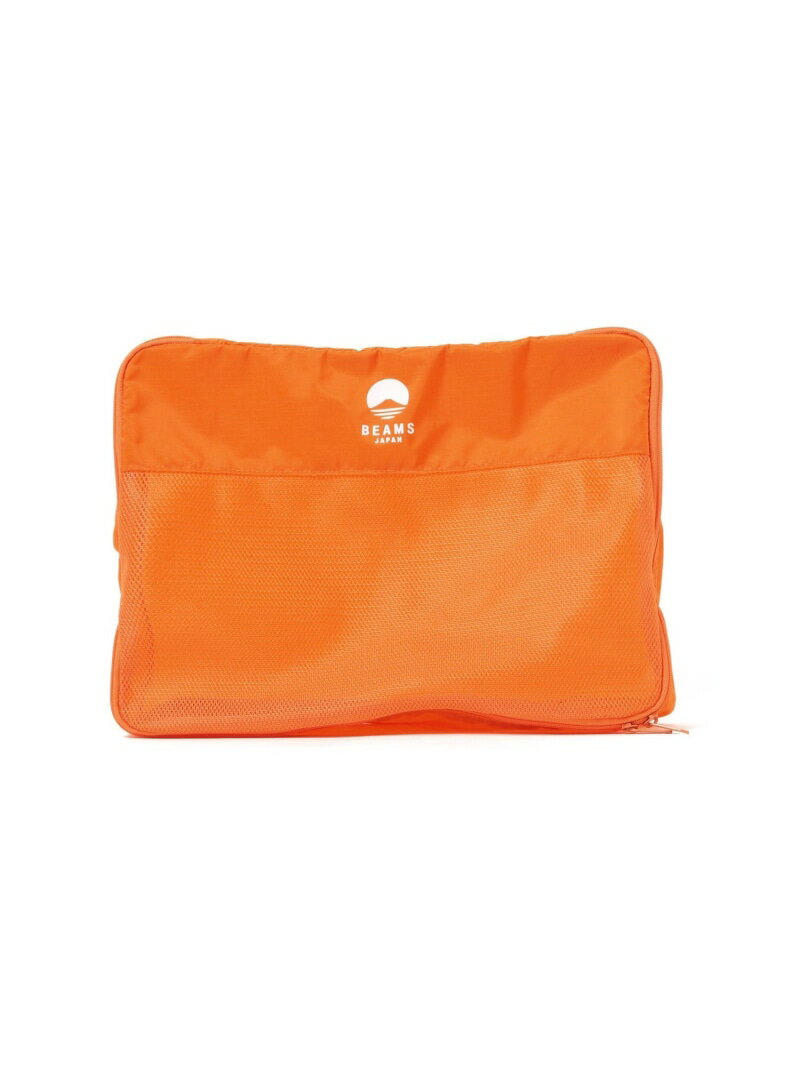 BEAMS JAPAN トラベルポーチ M ビームス ジャパン 財布・ポーチ・ケース その他の財布・ポーチ・ケース ネイビー オレンジ