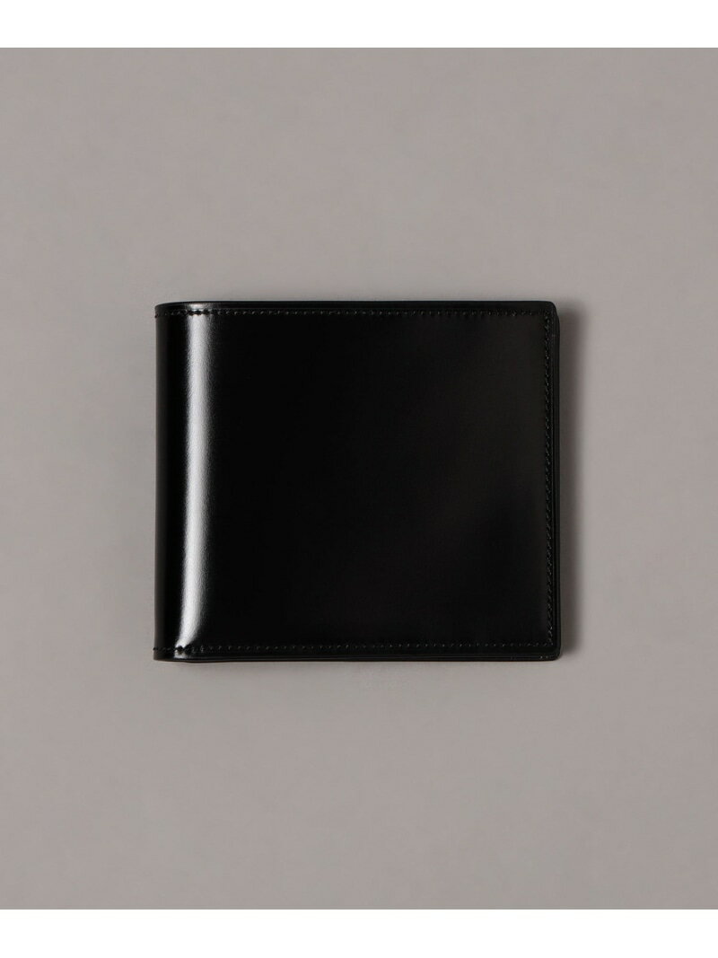 Brilla per il gusto コードバン 2つ折りウォレット ビームス メン 財布・ポーチ・ケース 財布 ブラック ブラウン【送料無料】