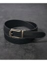 【SALE/39%OFF】TETE HOMME 38mm カジュアルデザインベルト テットオム ファッション雑貨 ベルト ブラウン ブラック【RBA_E】【送料...