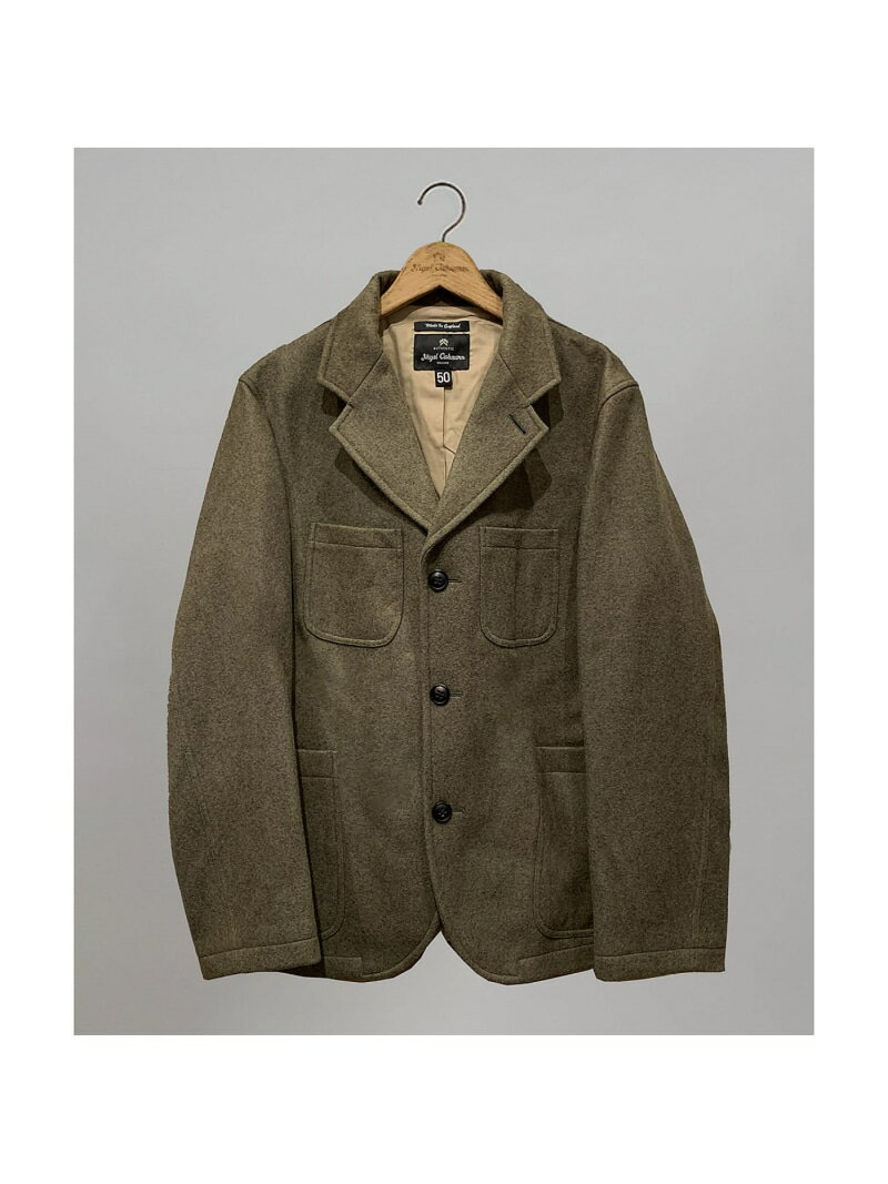 【SALE／30%OFF】Nigel Cabourn MAN / JK-1 シングルブレステッドジャケット - ウール ナイジェル・ケーボン ジャケット・アウター その他のジャケット・アウター グリーン ブルー【RBA_E】【送料無料】