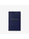 SMYTHSON Pastegrain Panama Live Love Laugh スマイソン 文房具 手帳・メモ帳 ネイビー【送料無料】