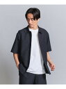 BEAUTY&YOUTH UNITED ARROWS KOMATSU PACK キャンプカラー ショートスリーブ シャツ -セットアップ対応 撥水機能- ビュー...
