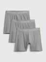【SALE/40%OFF】GAP (M)5インチ ボクサーブリーフ(3枚セット) ギャップ インナー・ルームウェア ボクサーパンツ・トランクス ブラック グレー...