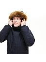 【SALE/30%OFF】LACOSTE 撥水ミリタリーショートダウンジャケット ラコステ コート/ジャケット ダウンジャケット【RBA_E】【送料無料】