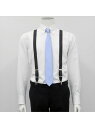 TOKYO SHIRTS サスペンダー 日本製 ブラック系 ビジネス フォーマル BM252901GFAJ20A-39-U00 トーキョーシャツ ファッション雑貨 ベルト ブラック