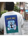 【SALE/65%OFF】FREAK'S STORE HUG ME SWT 24AW フリークスストア トップス スウェット・トレーナー ブラック グレー ホワ...