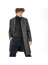 【SALE/30%OFF】LACOSTE グレンチェックチェスターコート ラコステ コート/ジャケット チェスターコート【RBA_E】【送料無料】