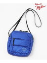 【SALE/50%OFF】BAYFLOW 【MILLER×BAYFLOW】別注中綿ミニショルダーバッグ ベイフロー バッグ ショルダーバッグ ブルー ブラック ...