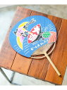 BEAMS JAPAN 【別注】額賀屋染工場 / 房州うちわ 大漁 鶴亀 ビームス ジャパン ファッション雑貨 その他のファッション雑貨【送料無料】