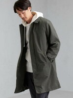 UNITED ARROWS green label relaxing CM シンダウン 撥水 ステンカラーコート <機能性生地 / 撥水> ユナイテッドアローズ アウトレット コート/ジャケット ステンカラーコート グリーン グレー 【RBA_E】