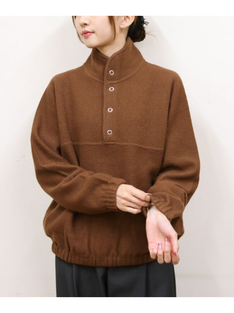 RYE TENDER RYE TENDER/(U)RYE TENDER/PAN AM PULL OVER ステップス トップス ニット ブラウン グレー..