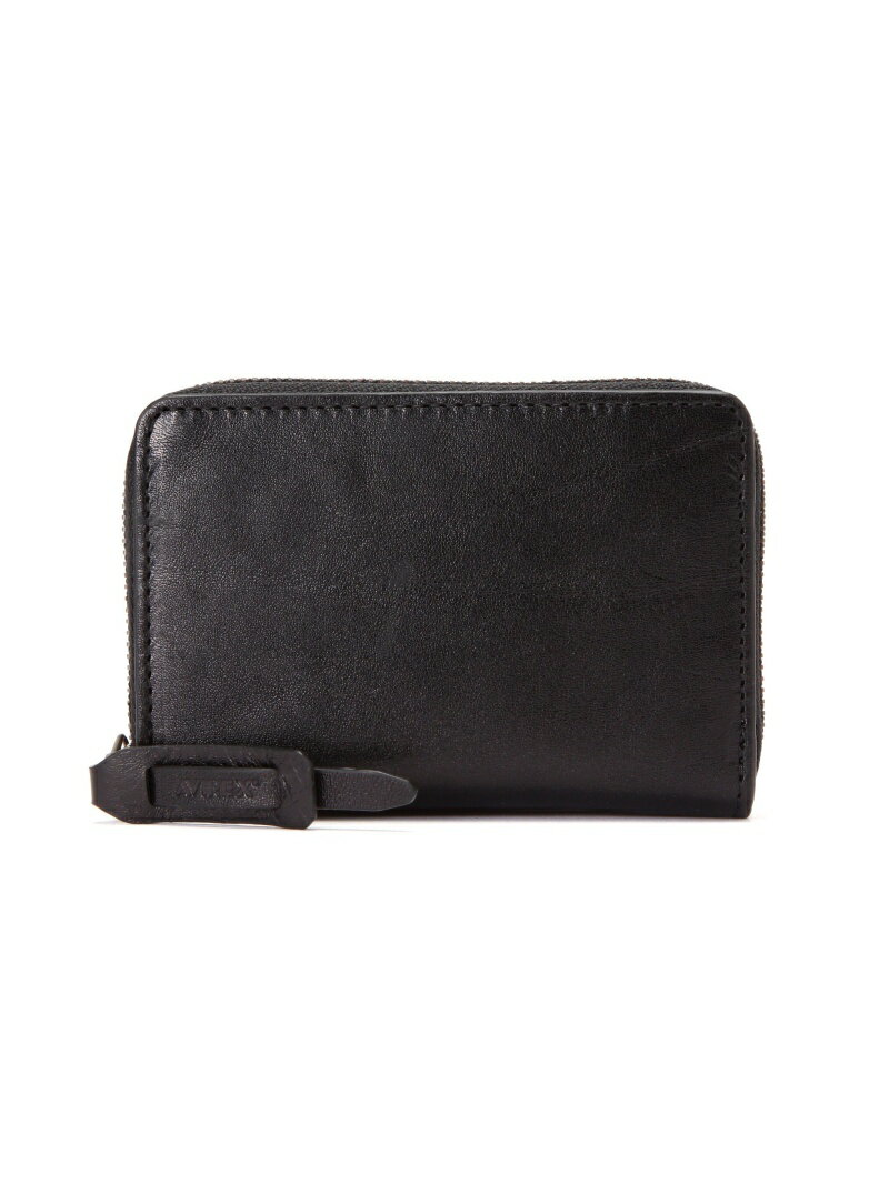 AVIREX BEIDE/バイド LINED MINI WALLET / ミニ ウォレット アヴィレックス ファッション雑貨 その他のファッション雑貨 ブラウン ブラック【送料無料】