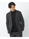 【SALE／70%OFF】UNITED ARROWS green label relaxing シャンブレーサージ 2B RG スーツジャケット ユナイテッドアローズ アウトレット スーツ・フォーマル スーツジャケット グレー ブラウン【RBA_E】【送料無料】