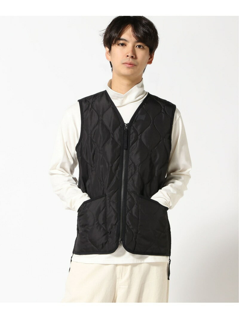 TAION TAION/(U)MILITARY V NECK W-ZIP DOWN VEST(TAION-001ZML-1) s[A[ WPbgEAE^[ _EWPbgE_ExXg ubN J[Lyz