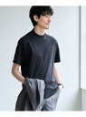 コーエン 服 メンズ coen 【RONEL】PLATINGジャケットネックTシャツ コーエン トップス カットソー・Tシャツ ブラック ホワイト グレー ネイビー【送料無料】