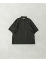 【SALE/15%OFF】URBAN RESEARCH SHADOW RIP リブポロシャツ アーバンリサーチ トップス ポロシャツ グレー ブラック【RBA_E】【送料無料】