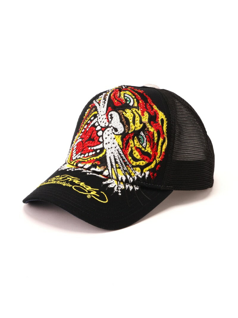 ROYAL FLASH Ed Hardy/エド ハーディー/ED HARDY TIGER R-STONE CAP ロイヤルフラッシュ 帽子 その他の..