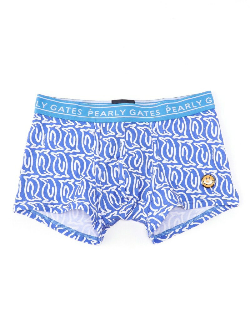 【SALE／40%OFF】PEARLY GATES PEARLY GATES/パーリーゲイツ ペンギン柄ボクサーパンツ ボディライフ インナー・ルームウェア ボクサーパンツ・トランクス ブルー イエロー【RBA_E】のサムネイル