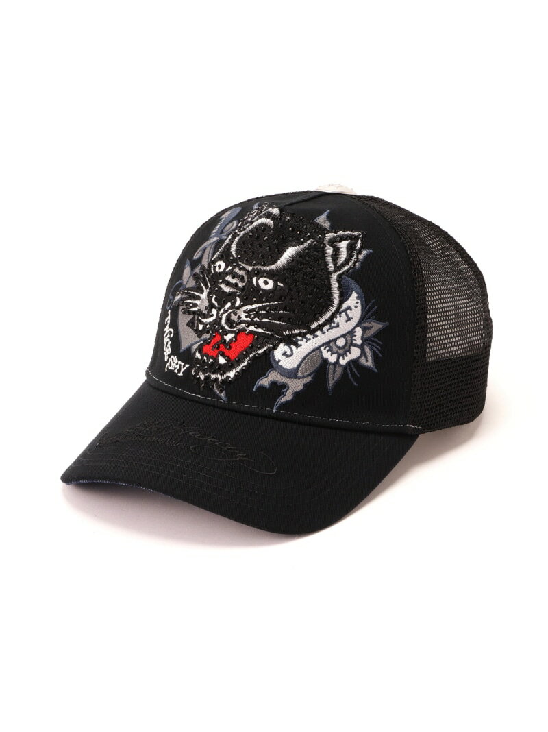ROYAL FLASH Ed Hardy/エド ハーディー/ED HARDY LEOPARD R-STONE CAP ロイヤルフラッシュ 帽子 その他..