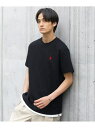 【SALE/10%OFF】COBMASTER 別注ワンポイントロゴ刺繍5.6オンス ハイクオリティー半袖Tシャツ カジュアル トップス カットソー・Tシャツ グリーン グレー ホワイト ブラック ブルー【RBA_E】