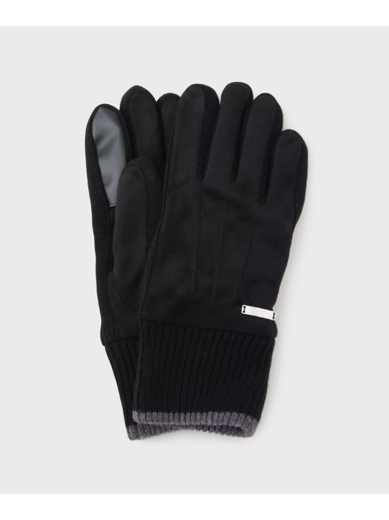 【SALE/40%OFF】TAKEO KIKUCHI 【スマホ対応】ニットコンビ グローブ タケオキクチ ファッション雑貨 手袋 ベージュ ブラウン ブラック ネイビー【RBA_E】【送料無料】