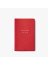 SMYTHSON Pastegrain Panama Inspirations And Ideas スマイソン 文房具 手帳・メモ帳 レッド【送料無料】